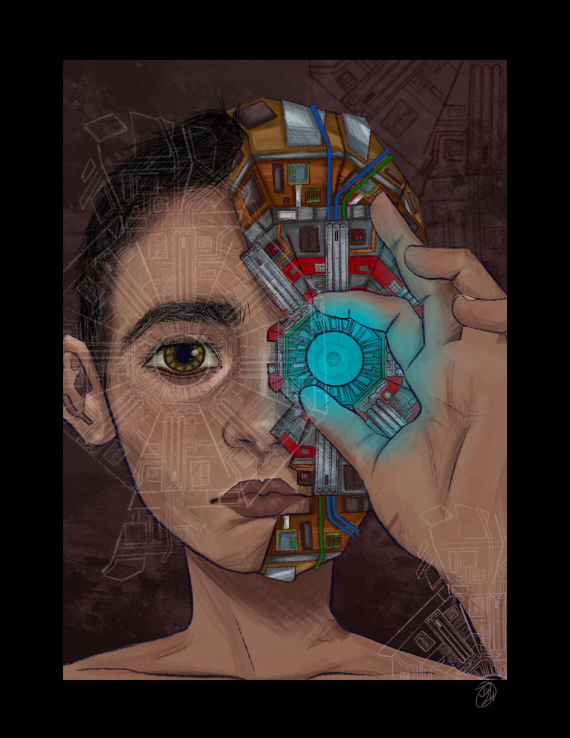 Hadron Girl (2024) - Digital