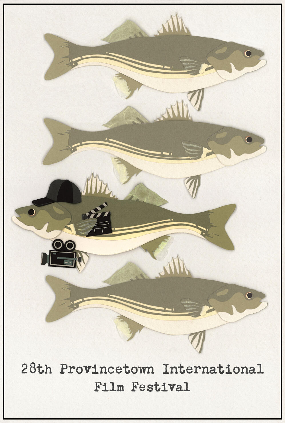 Film Fish for the Provincetown International Film Festival - Mixed Media