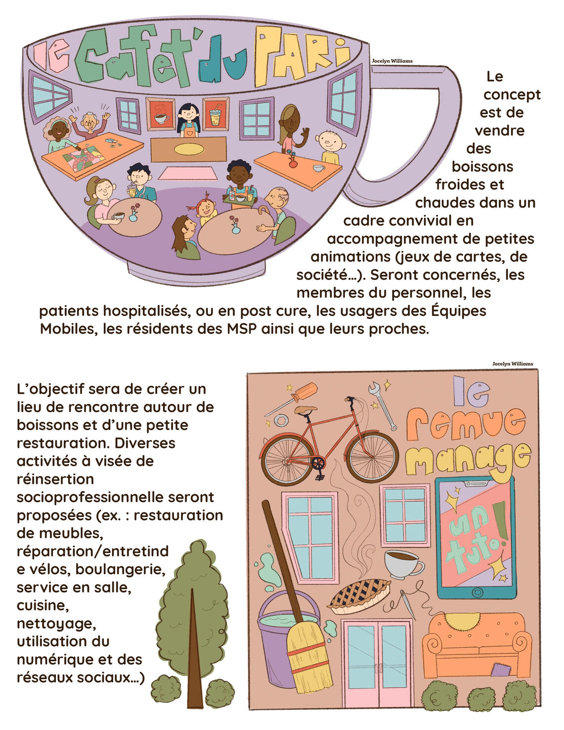 Autour du Potager (Page 2) for Health Standards Organization - Digital